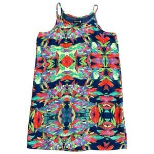 Cotton On Multicolor Lined Dress Vibrant Color and Style Women’s Size Small